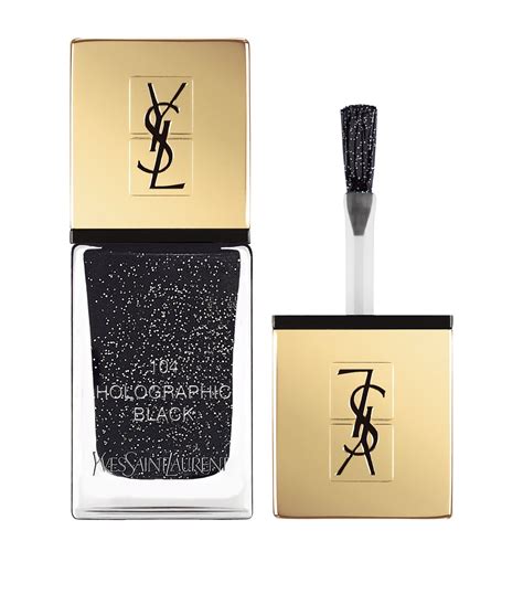 ysl la laque couture 59 nuit noire|YSL la laque nail varnish.